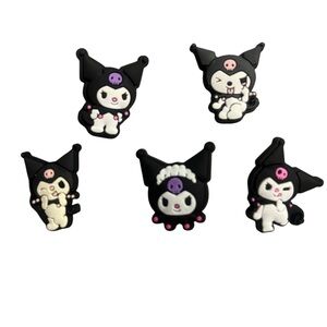 New! 5 Kuromi Croc/Shoe Charms